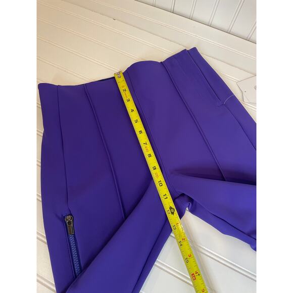 NWT ATHLETA Glacier Snow Skinny Ski Pant Noble Blue (Purple) Womens Size 8 - Picture 6 of 9